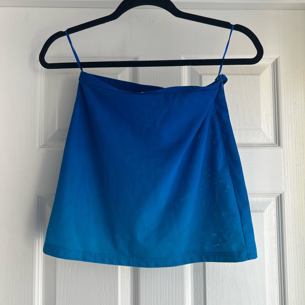 NAKEDVICE Vibrant Blue Skirt